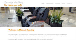 Desktop Screenshot of massagevending.com