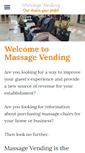 Mobile Screenshot of massagevending.com